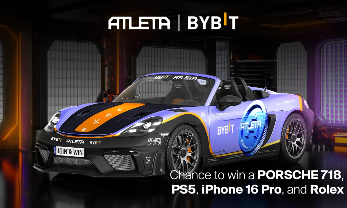 ATLETA and Bybit forge powerful partnership: a chance to win real Porsche, Rolex or iPhone ATLETA and Bybit forge powerful partnership: a chance to win real Porsche, Rolex or iPhone