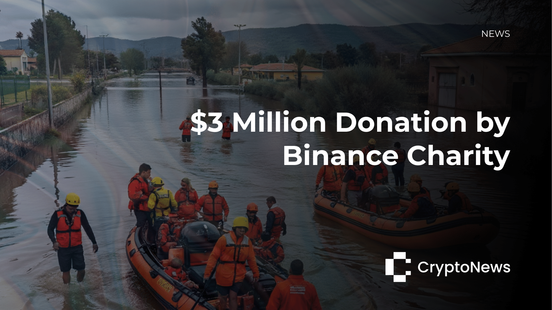 Binance Charity Pledges Million to Support Valencia Flood Relief via Spanish Red Cross Binance Charity Pledges Million to Support Valencia Flood Relief via Spanish Red Cross