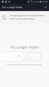 Ledger wallet android app