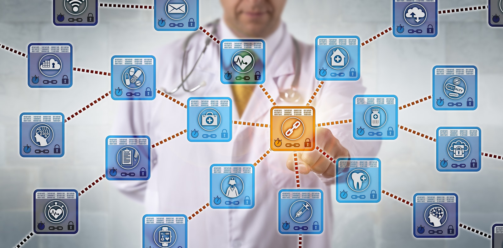 crypto health blockchain
