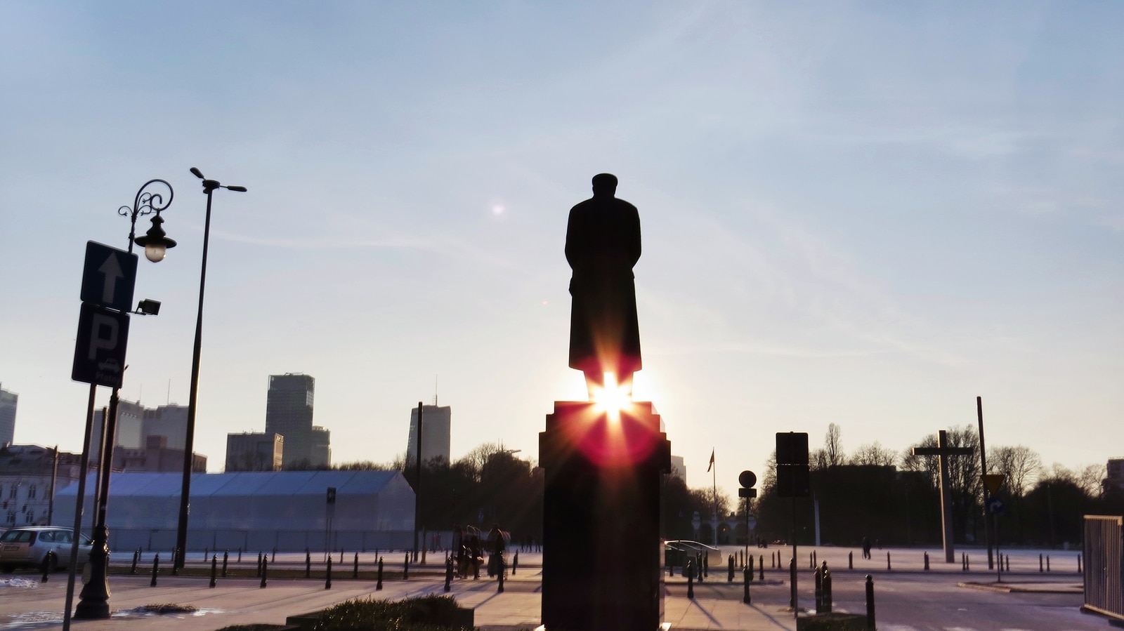 bigstock Statue Of Marshal Pilsudski At 240133429