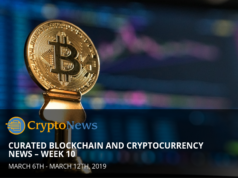 Curated cryptocurrency and blockchain news – Week 10 ’19