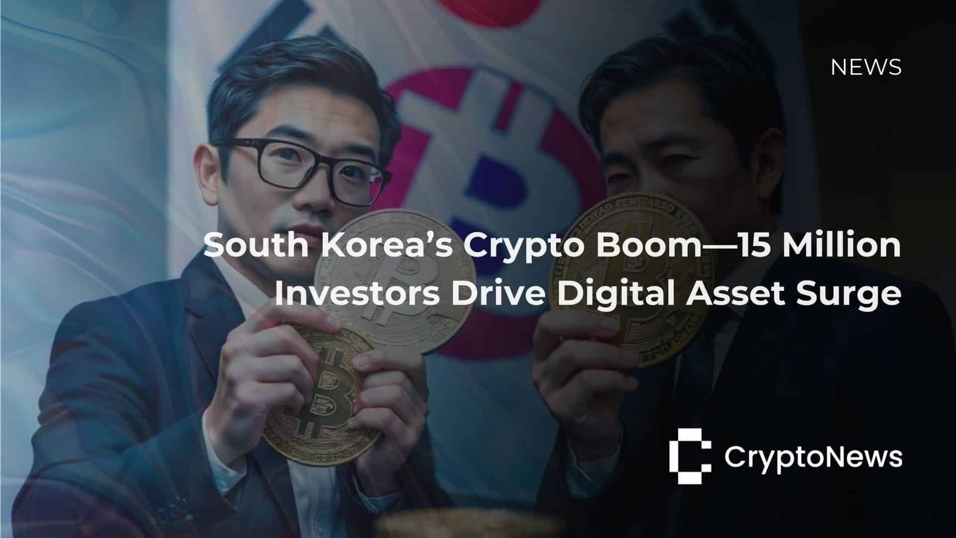South Korea’s Crypto Increase—15 M Traders Drive Digital Asset Surge