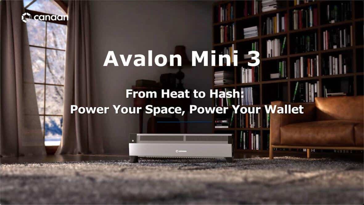 Canaan Introduces Revolutionary Bitcoin Mining Heaters for Home and Personal Use in CES 2025 Canaan Introduces Revolutionary Bitcoin Mining Heaters for Home and Personal Use in CES 2025