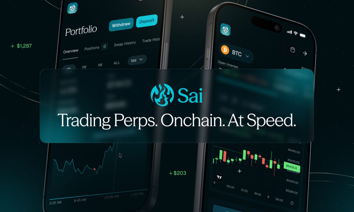 Sai Launches Perps Platform Combining CEX Speed with Onchain Settlement
