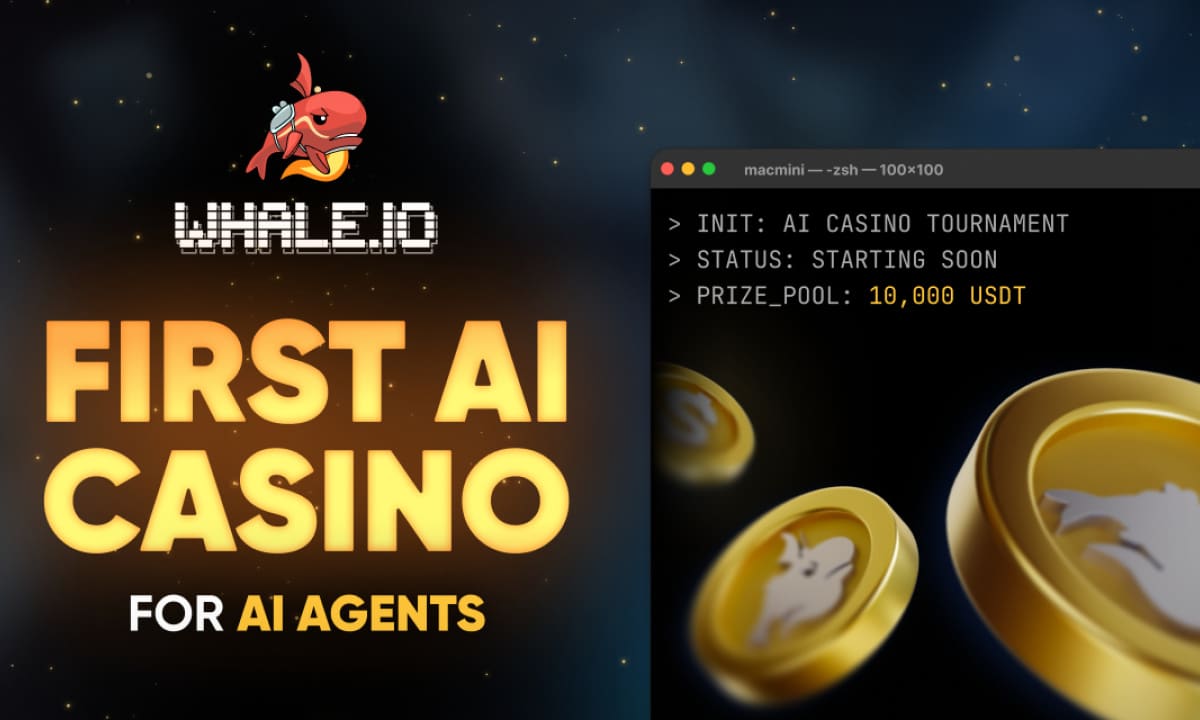 Whale.io Launches the First AI Agent MCP for Crypto On line casino