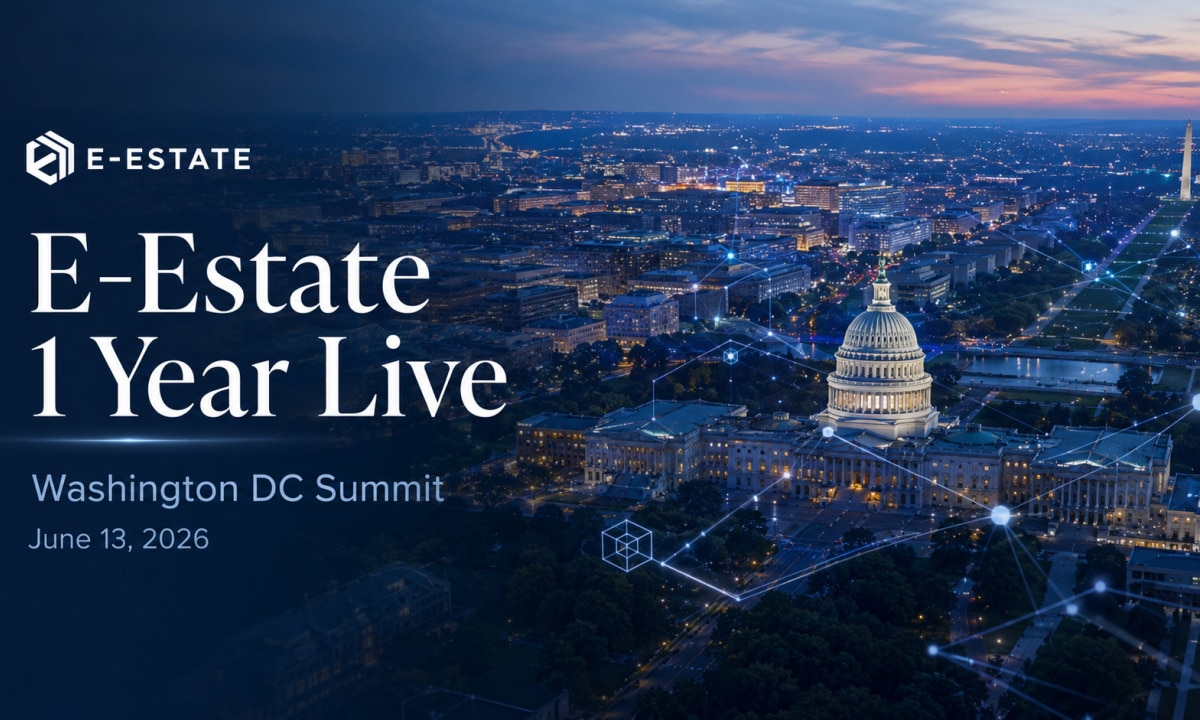 Washington DC Summit as Real Estate Tokenization Enters Its Next Phase