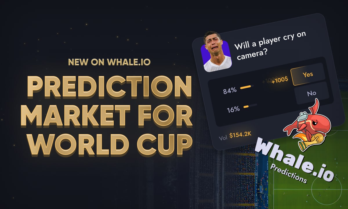 World Cup 2026 Prediction Markets Now Live on Whale.io with K in Prizes World Cup 2026 Prediction Markets Now Live on Whale.io with K in Prizes