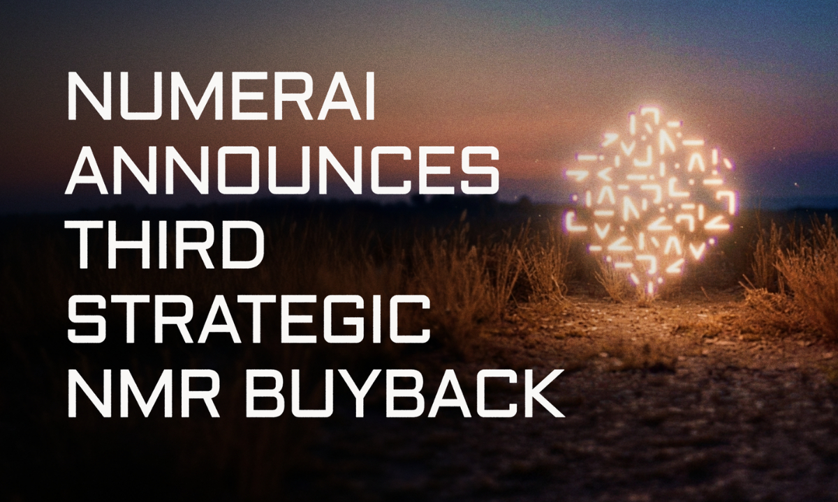 Numerai Completes Third Strategic NMR Buyback, Bringing Total Repurchases to .2 Million Numerai Completes Third Strategic NMR Buyback, Bringing Total Repurchases to .2 Million