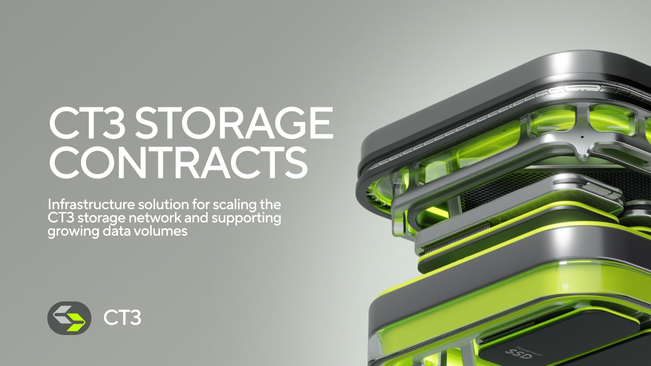 CT3 annonce des contrats de stockage dédiés pour étendre l’infrastructure de stockage décentralisée