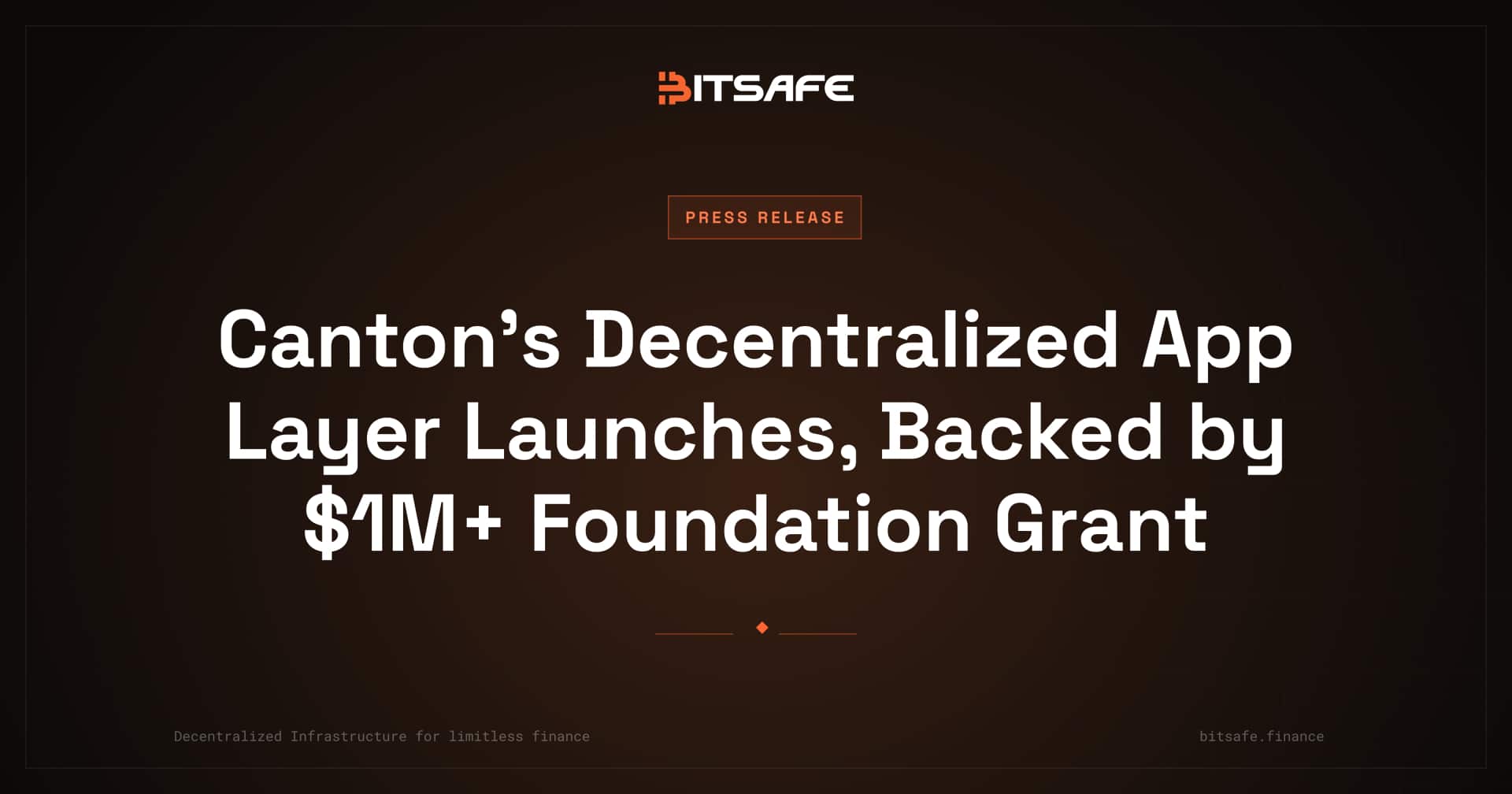 Canton’s Decentralized App Layer Launches, Backed by M+ Foundation Grant